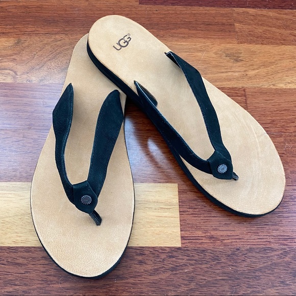 UGG | Shoes | Ugg Black Suede Tawney 